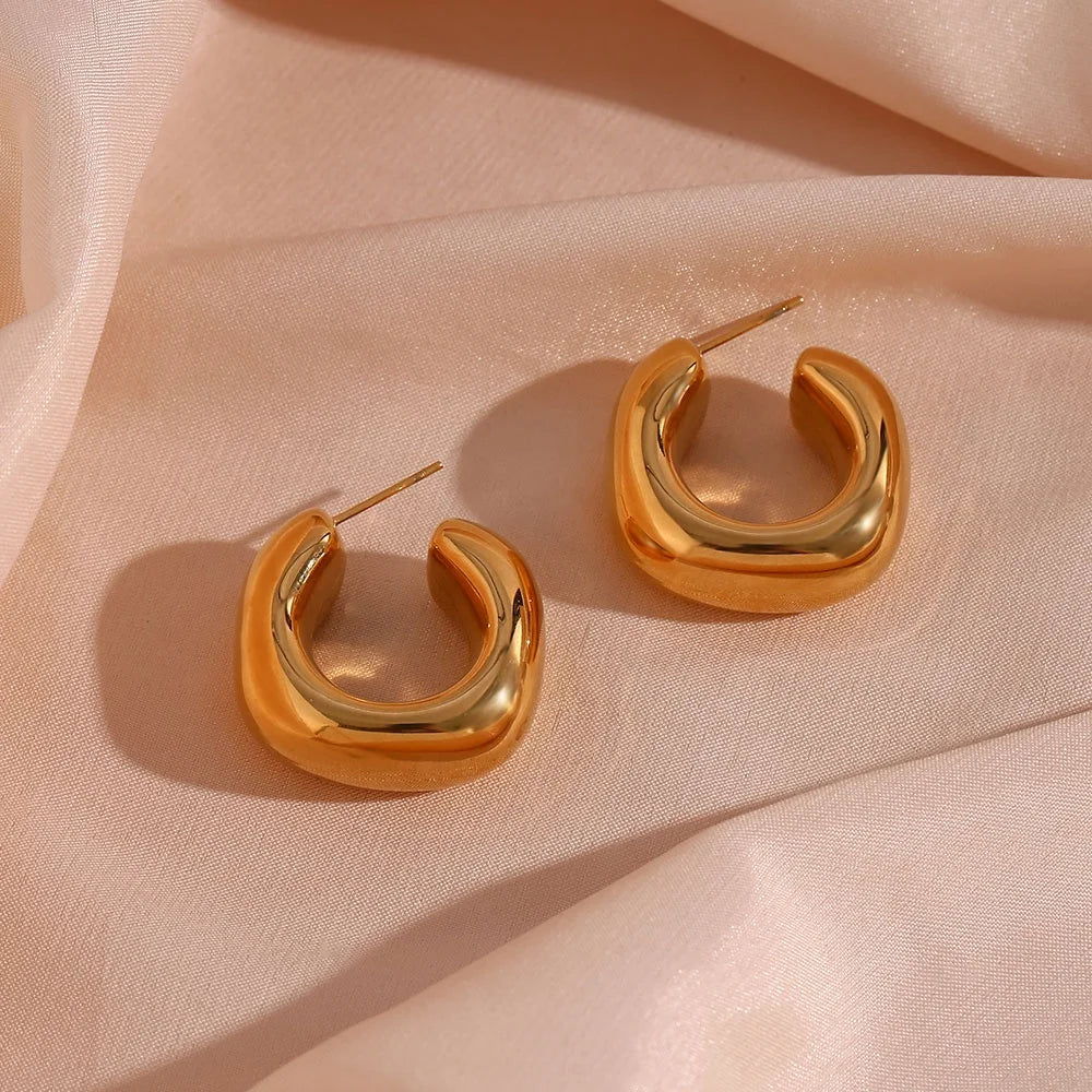 Aurum Halo Hoops image 7