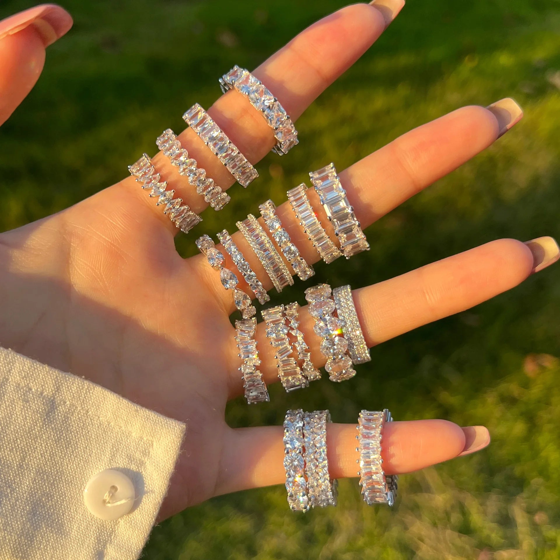 Aurora Oval Ring image 5