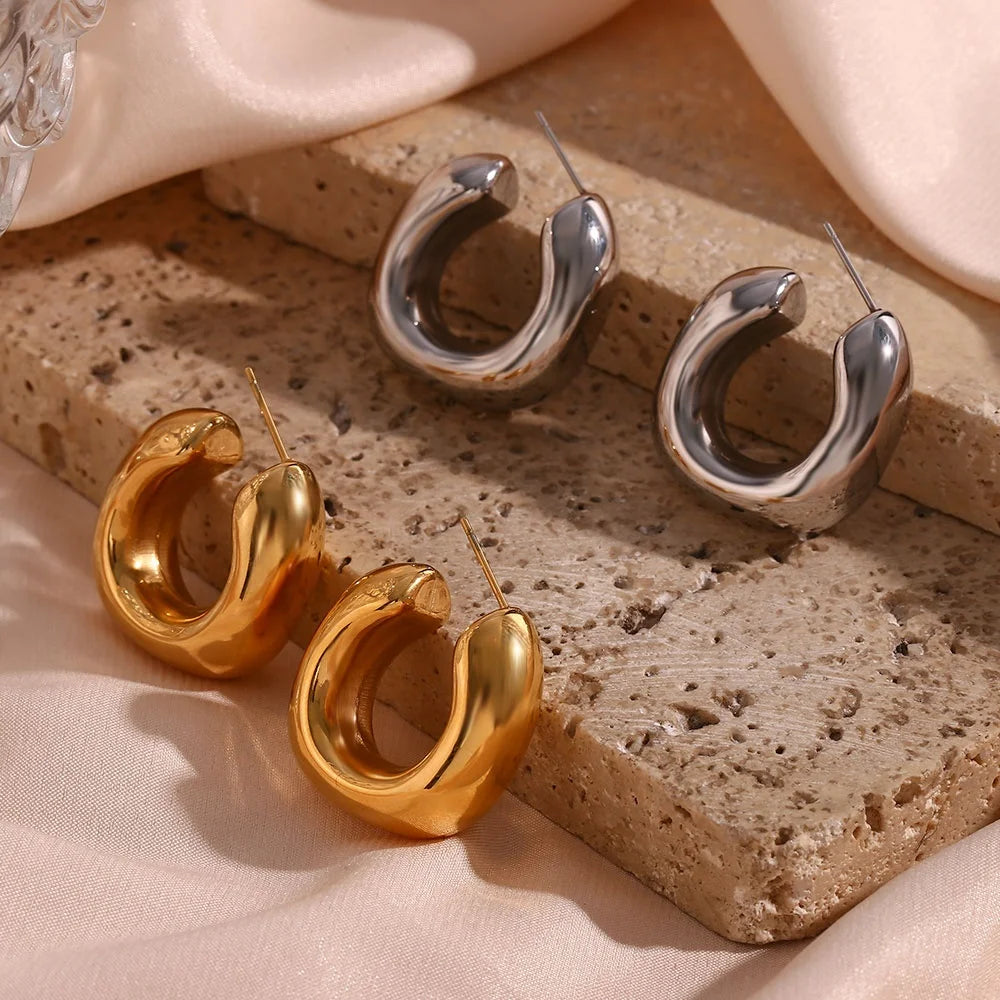 Aurum Halo Hoops image 5