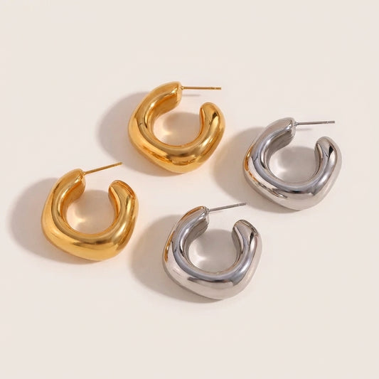Aurum Halo Hoops image 1