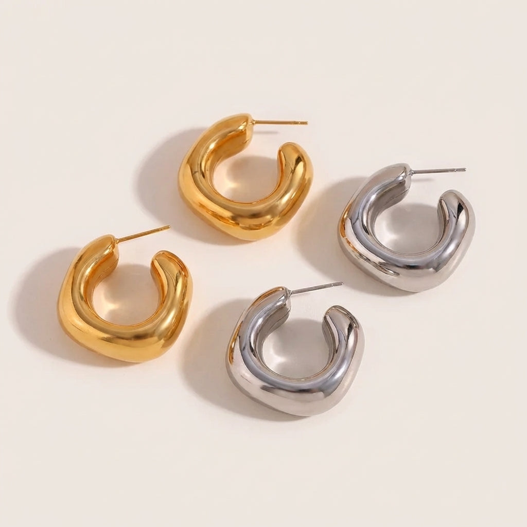 Aurum Halo Hoops